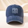 Look Stylish Custom Dog Mom Trucker Cowboy Golf Unisex Sun Hat With Custom Logo High Quality Baseball Hat
