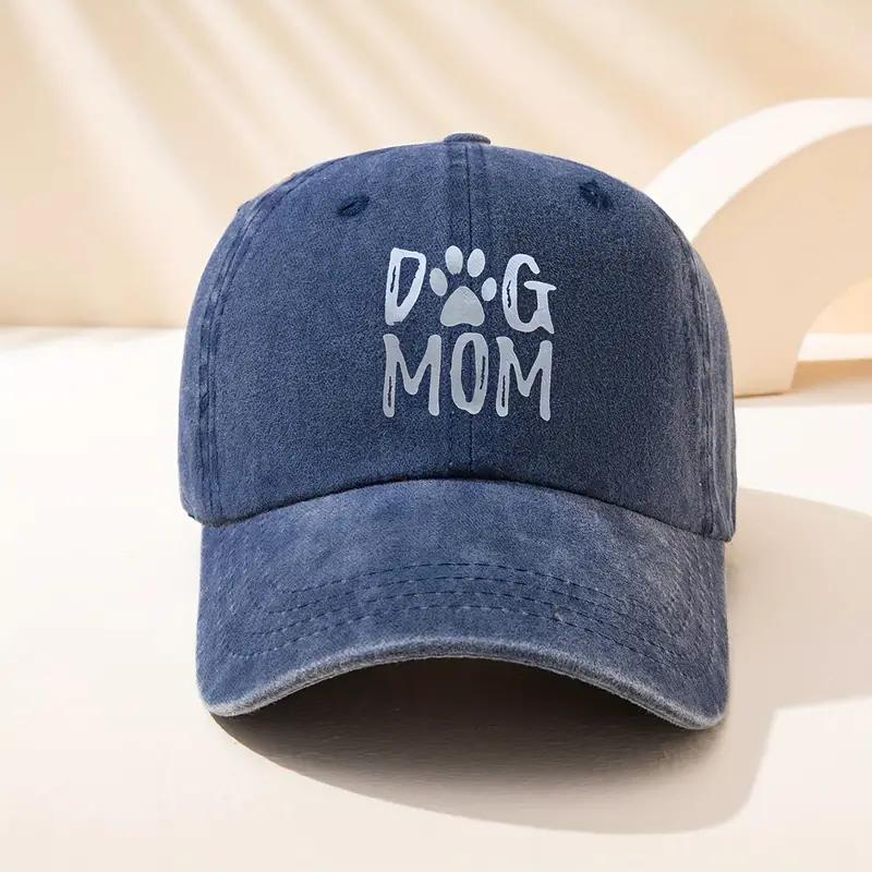 Look Stylish Custom Dog Mom Trucker Cowboy Golf Unisex Sun Hat With Custom Logo High Quality Baseball Hat