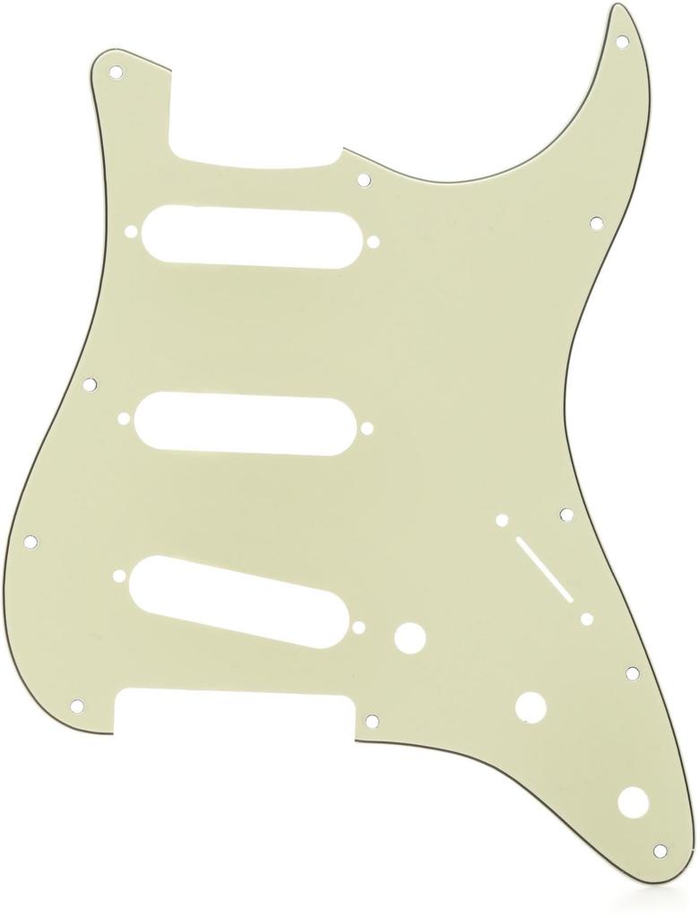 Fender Mint Green 11-Hole Modern-Style Stratocaster® S/S/S Pickguard,
