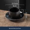 Shangqi Ceramic Coffee Cup and Saucer Set