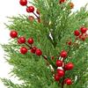 Artificial and Cypress Tree Outdoor Christmas Decoration with Ground Insertion Decorative