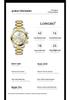 Longbo Men's Trendy Luxury Wristwatch – Popular Douyin Style
