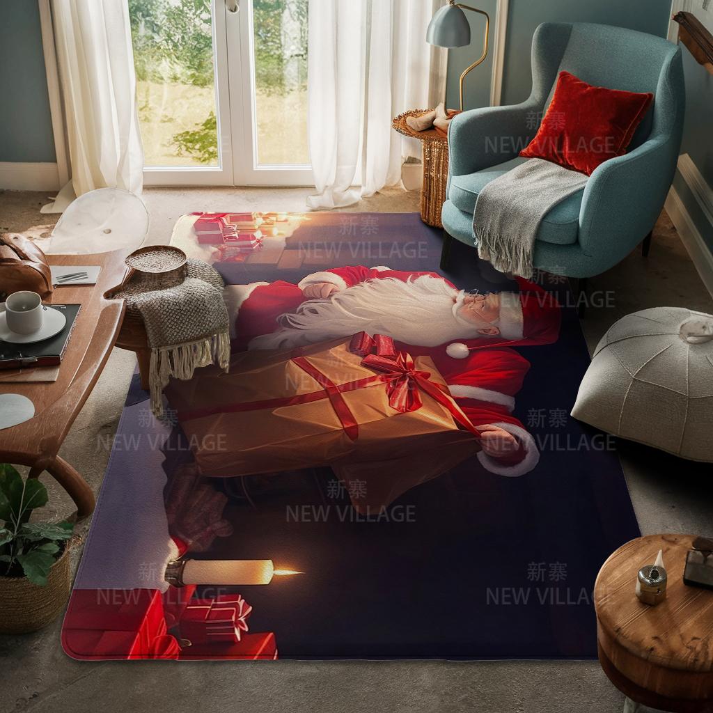 

Ковер у входа в дом Домашний коврик у двери Гостиная Ванная Комната Ноги ванная комната Нескользящие коврики с водопоглощением для ванной Счастливого Рождества зима 400mmx600mm