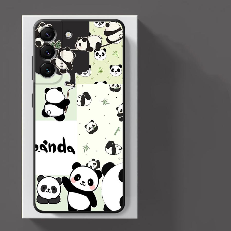 Cartoon Cute Panda Funda Phone Cover Case for Xiaomi Redmi Note 10 13 Pro Plus 11s 12s 12 Pro 14 9 7 8 10S 9S 11