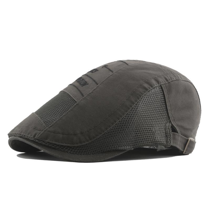 Summer Mesh Breathable Beret for Men Newsboy Caps Gatsby Painters Hats Driver Ivy Hat Gorro Hombre Boina