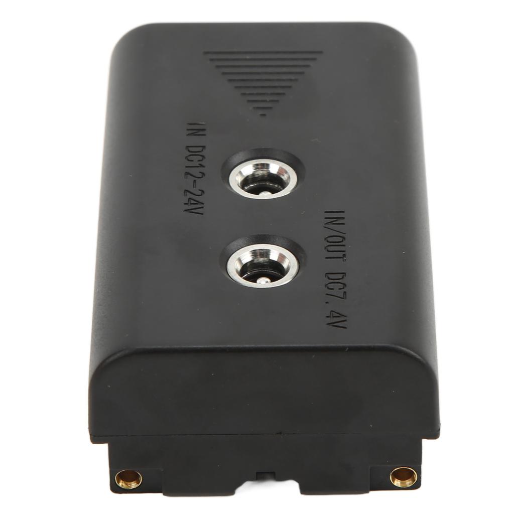 NPF550 Dummy Battery Output 7.4V 3A for Sony NPF550 NPF570 NPF970 LED Light Monitor