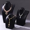 Necklace Jewelry Display Rack Counter Necklace Displays Stand Jeweler Jewellery Showcase Shelf Exquisite Live Pictures Props