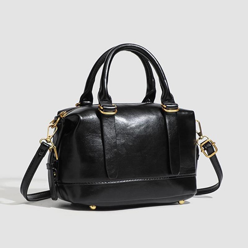 New retro trend bowling bag versatile portable messenger shoulder bag fashionable pillow bag