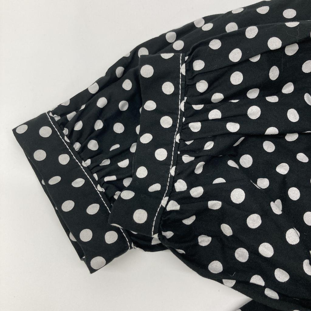 tricotCOMMEdesGARCONS TG-O011 2020 Black Dot Flare Dress dress M blackUsed