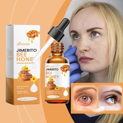 Honey Eye Care Solution with Panthenol To Relieve Dry Eyes, 30 Ml