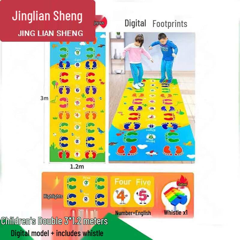 Interactive Hands & Feet Challenge Mat