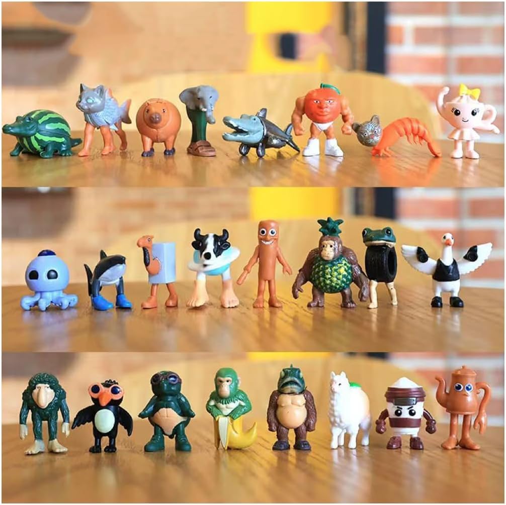 Italian Brainrot Tuntuntunsaful Figure Horror Italian Brainrot Memetic Creatures of Madness and Fantasy Descend on Your Tall Figures in Figures,