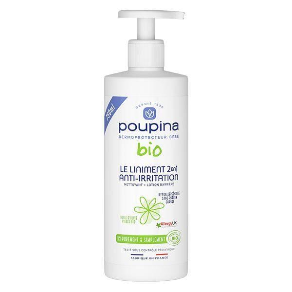 Liniment - Poupina - 2 en 1 - Anti-Irritation - Bio - 750ml