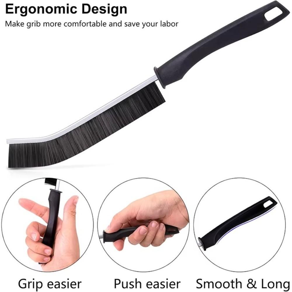 Hard Bristle Crevice Cleaning Brush Gap Cleaning Tool  for Bathroom /Shower /Window Tracks/ Kitchen