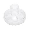 Pump strainer cover, transparent sand filter cover, easy to see design, suitable for pool pump strainer covers of   58397 and 58515