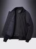 Men's Loose-Fit Cotton Baseball Jacket for Spring/Autumn