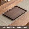 Decorate Tray Natural Bamboo Bamboo Wooden Tray Rectangular Retro Style Serving Tray Dessert Pallet Coffee Table