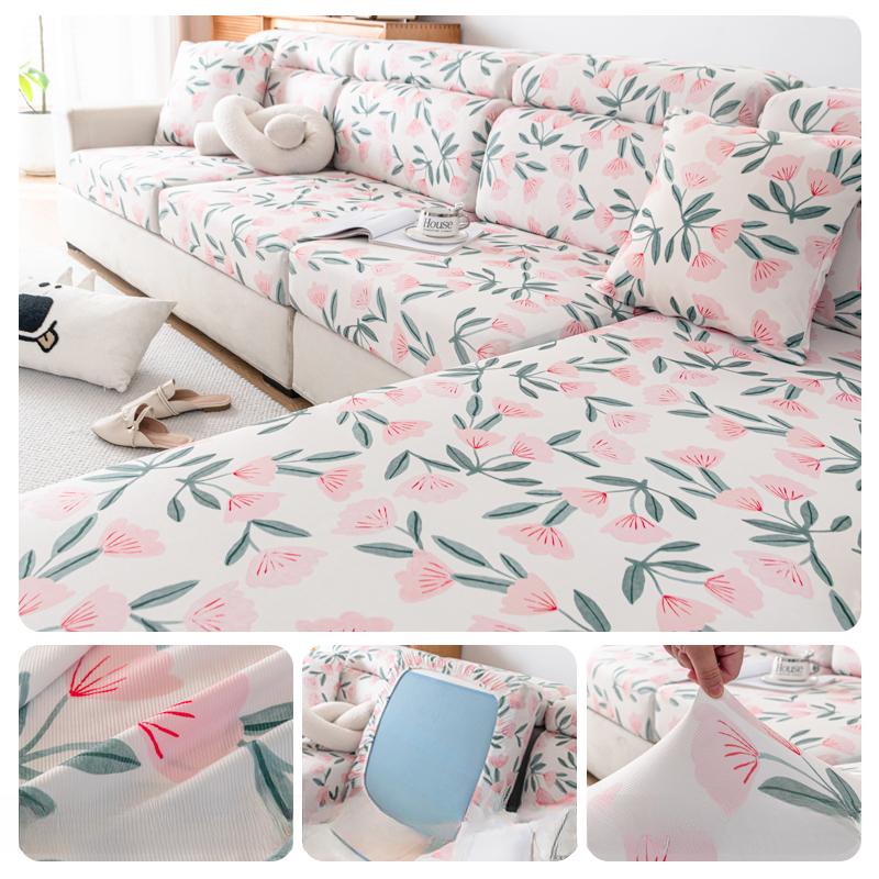 Summer Stretch Sofa Cover Simple Modern Sofa Cover All-Inclusive Universal Cover Backrest Cover Cloth