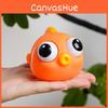 Orange Creative Bird Animal Squeeze Toy Tpr Material Cognitive Play Development