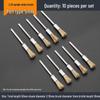 Steel Wire Brush Head for Electric Grinder – Copper Polishing & Walnut/Wood/Bodhi Cleaning Tool