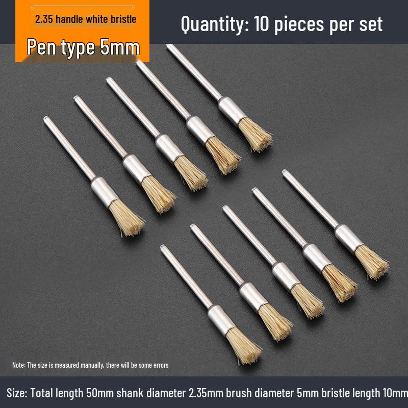 Steel Wire Brush Head for Electric Grinder – Copper Polishing & Walnut/Wood/Bodhi Cleaning Tool
