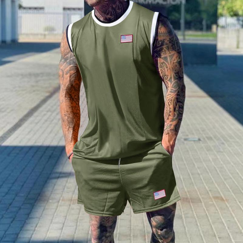 

Мужская футболка большого размера, однотонная, повседневная, с коротким рукавом, мужская 3XL