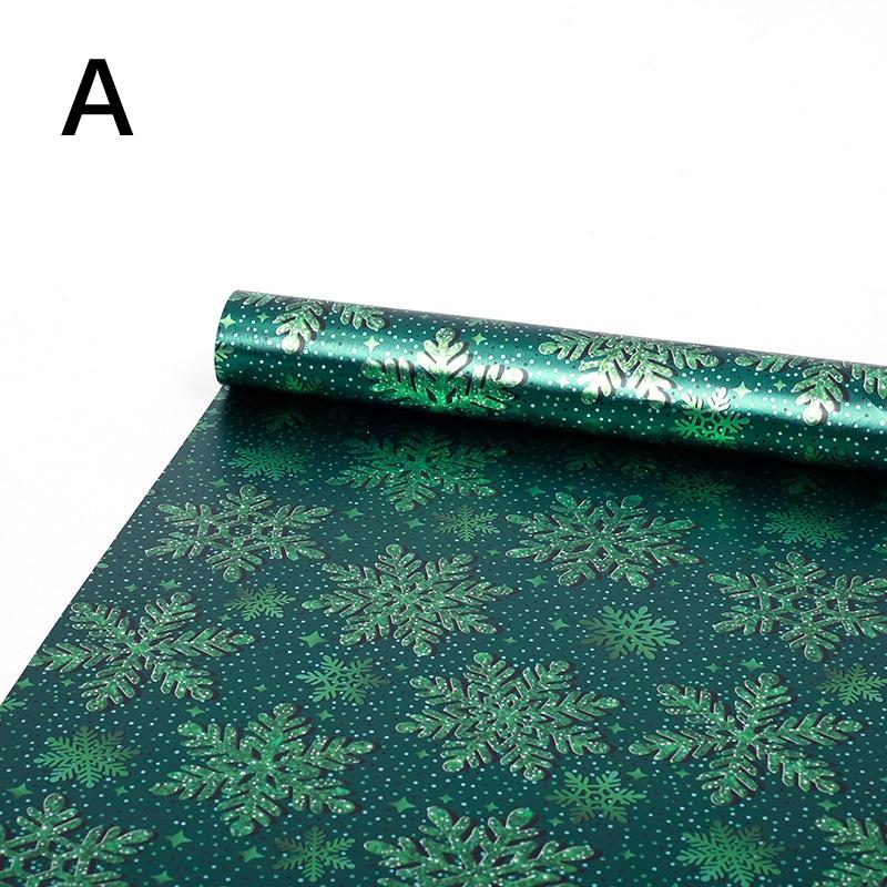 1 Roll Wrapping Paper 17Inch X 118Inch Gift Wrap, Christmas Wrapping Paper, Kraft Paper - Black Pinecone Xmas Gift Kraft Paper