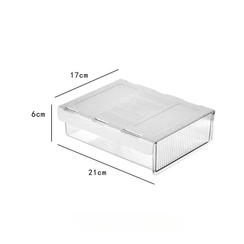Invisible Storage Box Under The Table Drawer Style Storage Box Office Organizer Box Large Capacity Stationery Storage Container