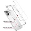 Luxury Car Phone Mount Case for iPhone 16 15 14 Plus 13 12 11 Pro Max Plus Case for MagSafe Magnetic Wireless Charger Clear Case