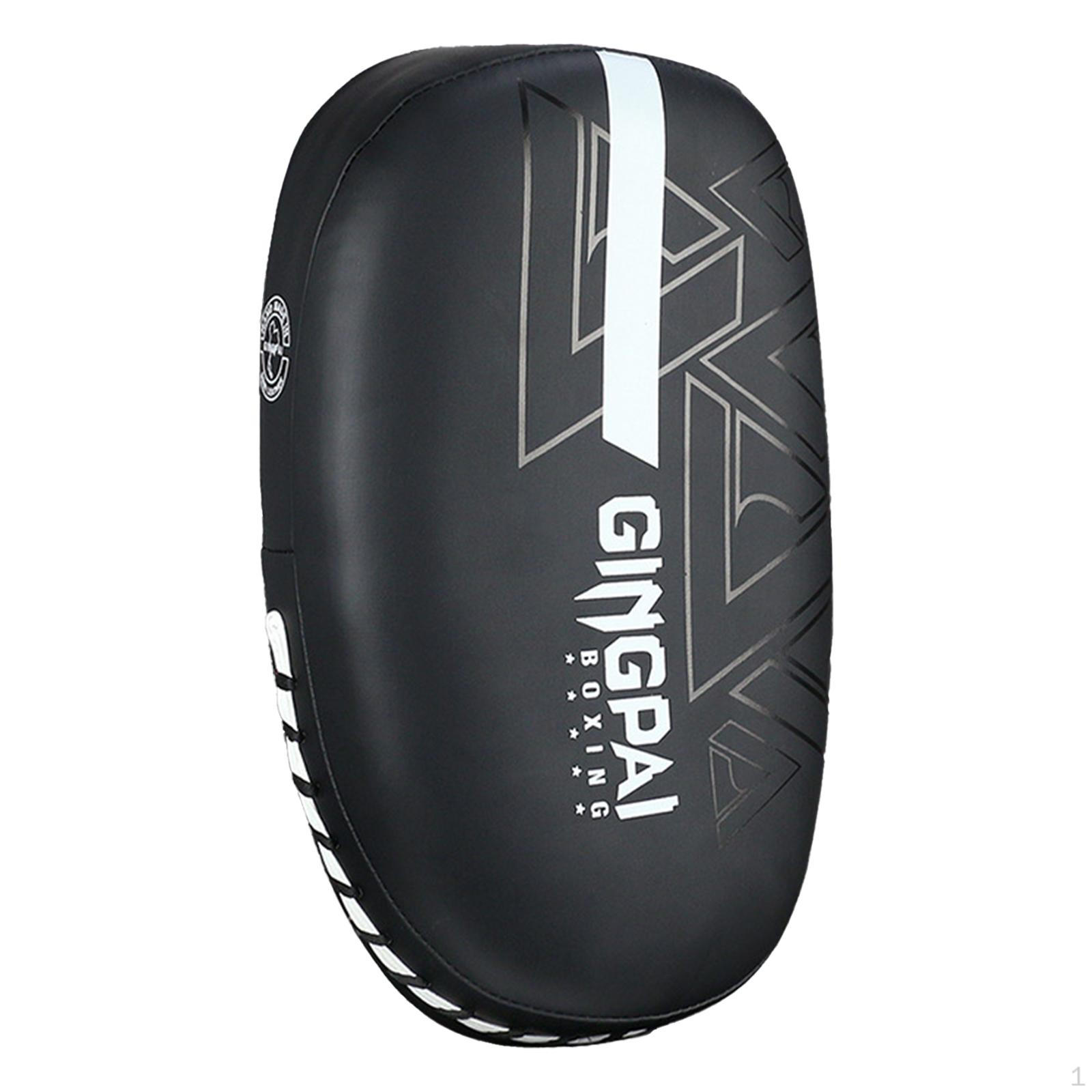 

Тхеквондо Kick Pad Back Target Захисне спорядження з PU шкіри Професійне тренування Штампування Black White