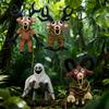 Non-Toxic 99 Nights Forest Deer Doll Elk Owl Little Red People Plush Doll Christmas Gift Decoration Set