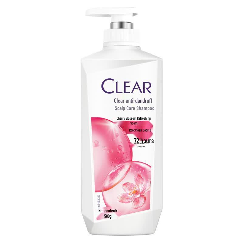 

Clear Anti-Dandruff Cherry Blossom Scalp Care Shampoo