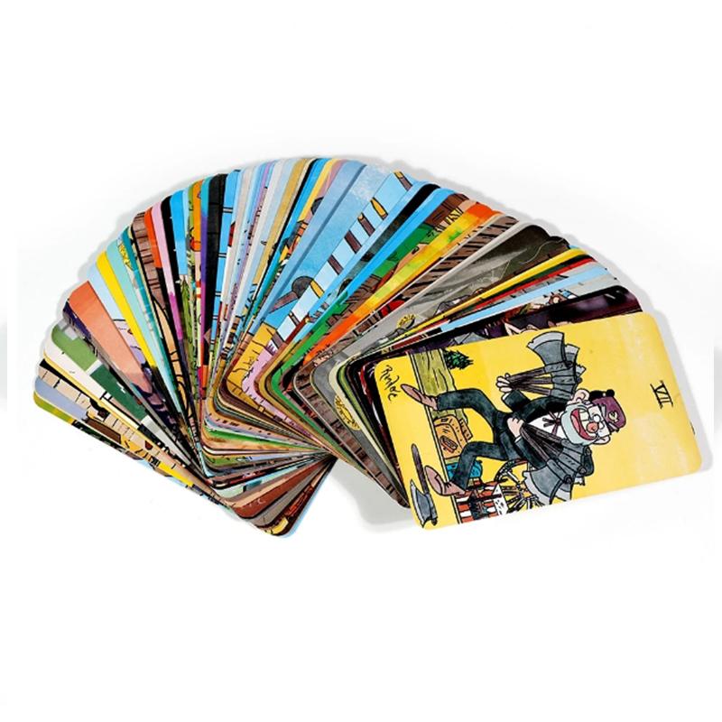 Das Mystery Tarot Kartendeck Gravity Falls Inspiriertes 78 Kartendeck Witchy Beginner Tarot
