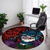 1pc Batman Joker Office Round Area Rug, Under Office Chairs Bedroom Living Room Home Decor, Room Deco, Available in Various Sizes