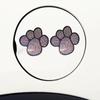 Diamond Crystal Car Stickers Dog Paw Stickers Cute Palm Print Body Tail Scratch Stickers Exterior Decoration Auto Accessories