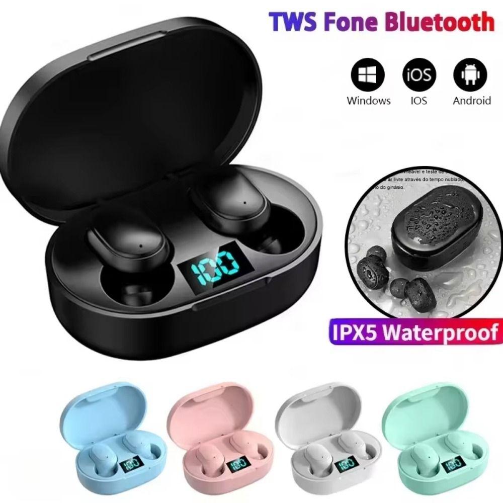 Touch Control Wireless Headset Noise Reduction Bluetooth Earbuds Bluetooth Headphone  Sports