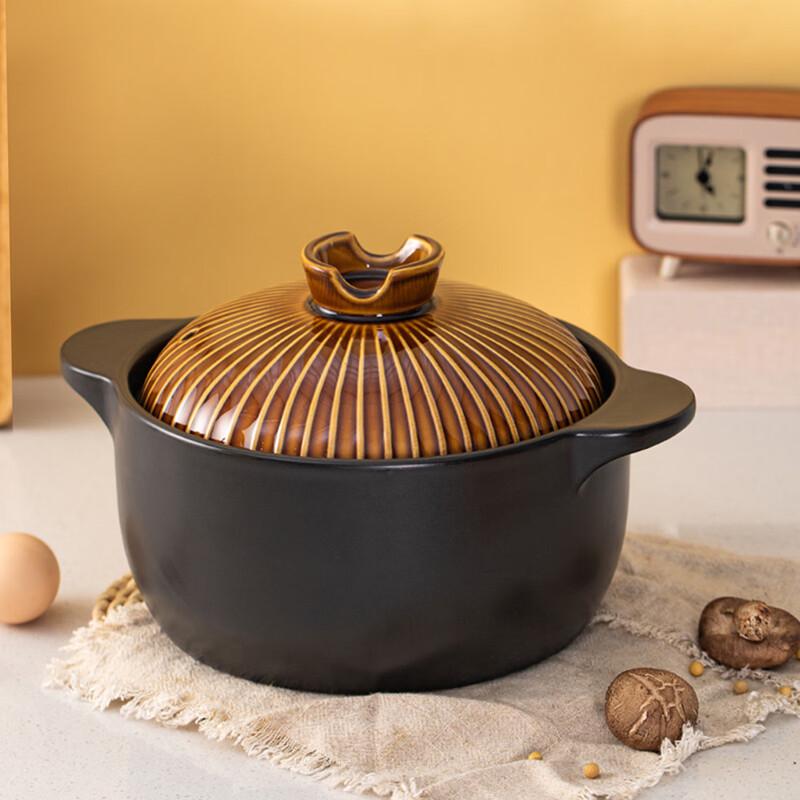 High-Temperature Ceramic Casserole Soup Pot