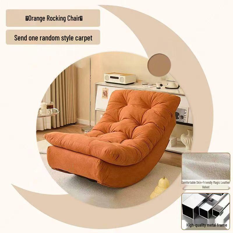 Comfort Rocking Recliner: Living Room, Bedroom, Balcony Single Sofa for One