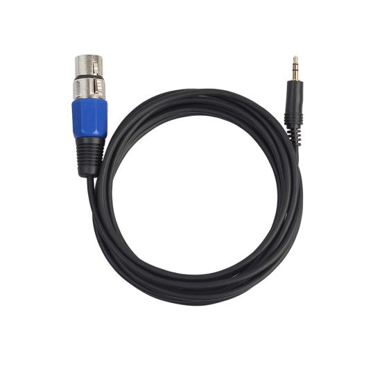 Stereo Male 3.5mm Microphone XLR Audio Jack to 3Pin Male/Female Cable for HDTV