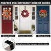 Christmas Front Door Hook 38cm Nail-Free Metal Ornament Long Hook Halloween Single Hook Decorative Garland Door Hanger