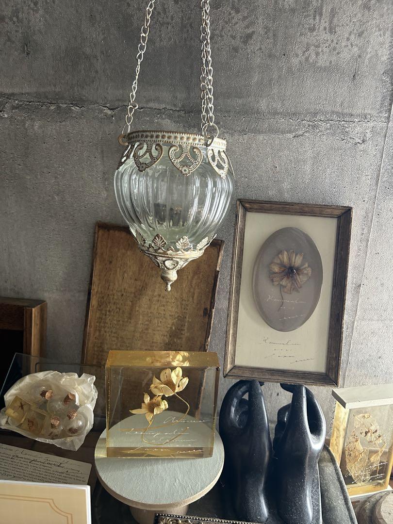 

[Б/У] Подсвечник в античном стиле подвесной держатель шебби-шик