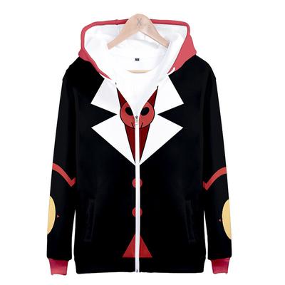 Faux Blazer Reißverschluss Sweatshirt Herbst Winter Zip Up Hoodies Mantel Damen 3D Gedruckt Herren Herren Casual Strickjacke Jacke
