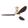 Modern 42/52inch Bedroom Lighting Living Room LED Ceiling Fan with Light Remote Control Three Blades Ceiling Fan