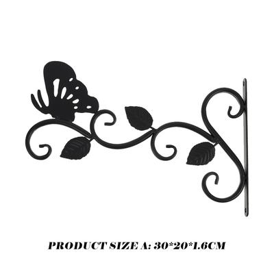 Metal Plant Hanger Wall Mounted Decorative Hanger Hook Plant Hanger Hooks for Flower Basket Bird Feeder Wind Chime Lanterns