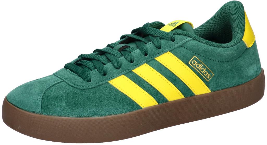Кроссовки Adidas VL Court 3.0 телесного зеленого/желтого/золотого металлика