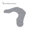 Haircut Neck Collar Soft Silicone Waterproof Hair Coloring Dyeing Neck Shawl Wrap for Barber Shop
