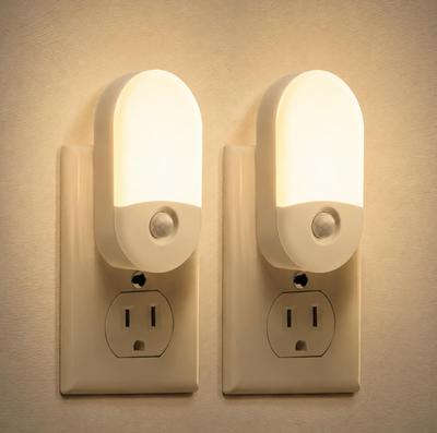 L LOHAS LED Night Light with Motion Sensor (Set of 2)