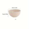 1pc Solid Color Vertical Grain Bowl Household Rice Bowl Salad Bowl Japanese Lamian Noodles Bowl Instant Noodles Bowl