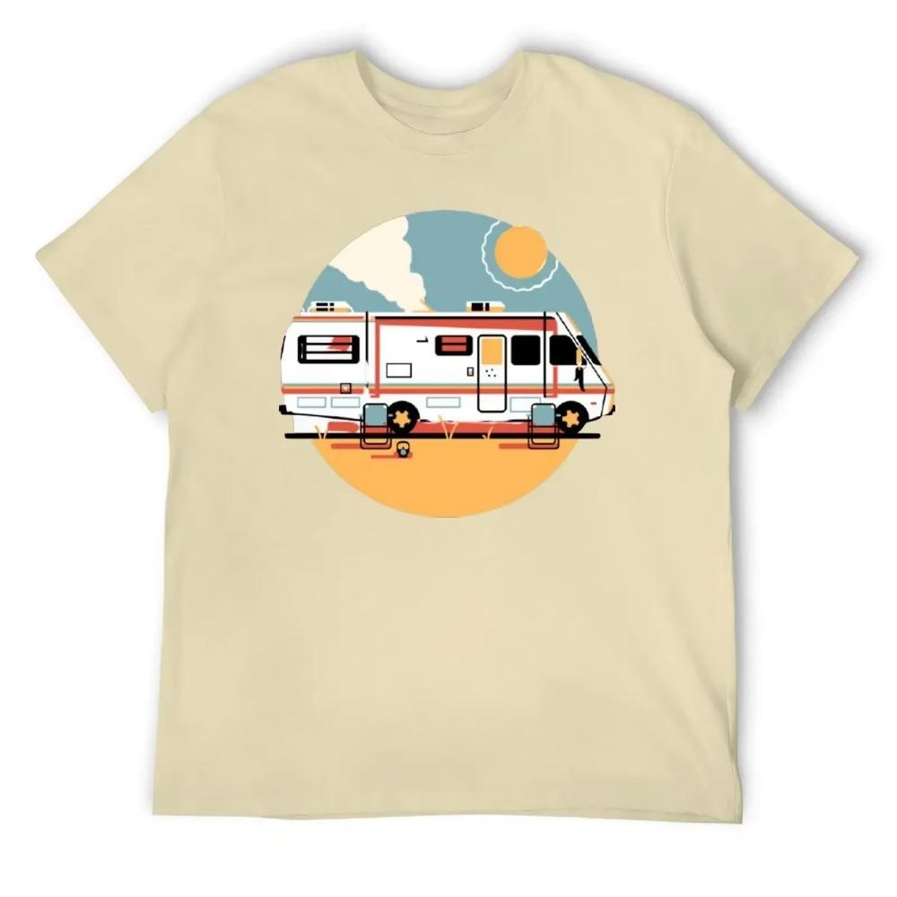 Harajuku Breaking Bad Crystal Ship RV Classic For T-shirt  Move Tshirt Premium Humor Graphic Fitness Eur Size