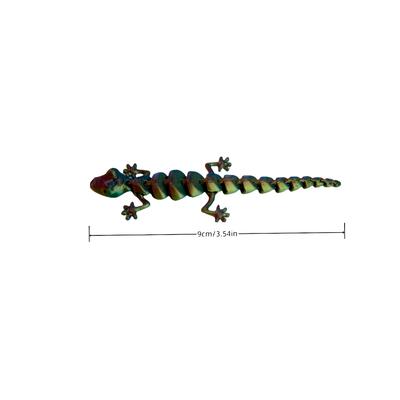 Vibrant Colors Random 17/27 Party Gift Pack 3D Printed Articulated Gecko, Colorful Animal Model, Suitable for Birthday Gift Bags